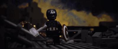 乐高复联四雷神打响指,复联四灭霸乐高