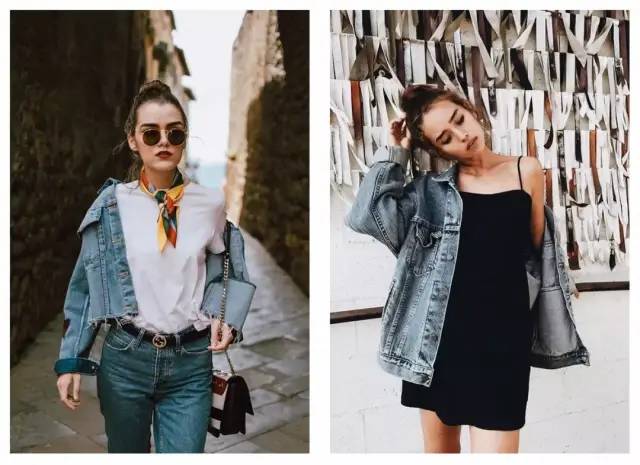 牛仔外套穿宽松好看还是修身好看,牛仔外套基本上搭什么裤子最好看