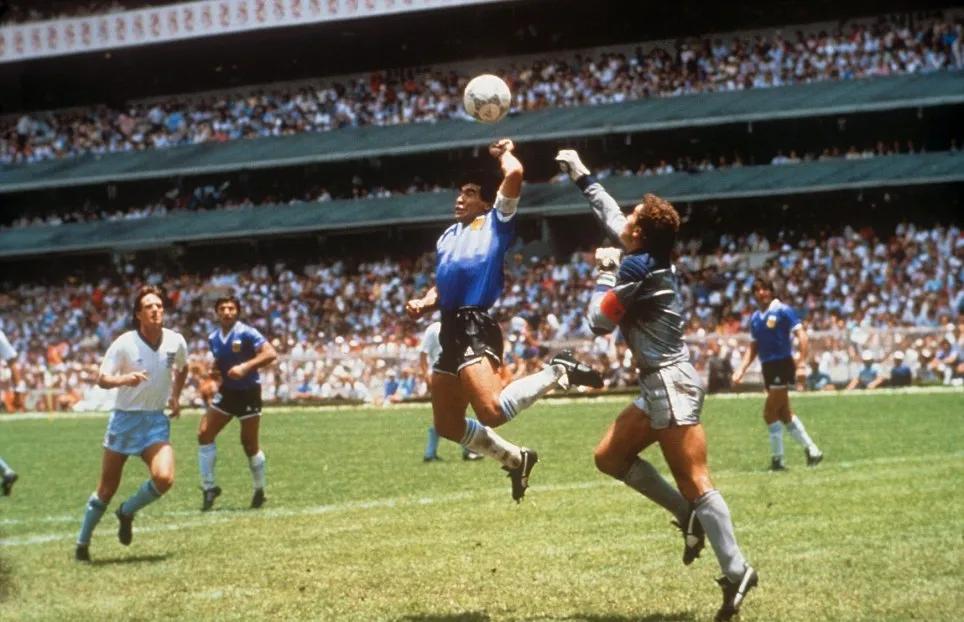 英格兰上帝之手马拉多纳,马拉多纳上帝之手vs英格兰