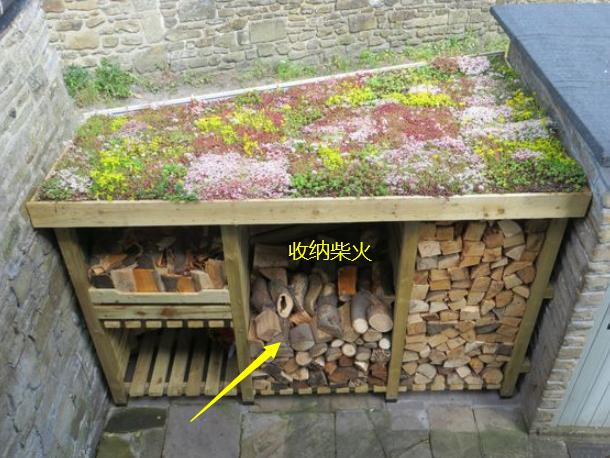 不占地方的种菜种花架子,简易木屋屋顶种花