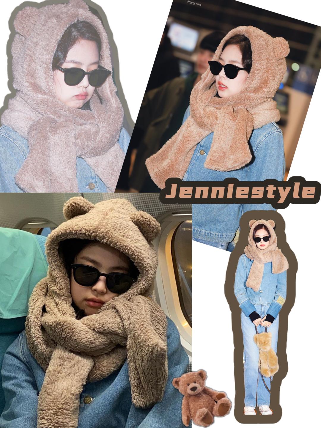 秋冬韩版小熊保暖帽,宝宝小熊丸子帽秋冬季保暖