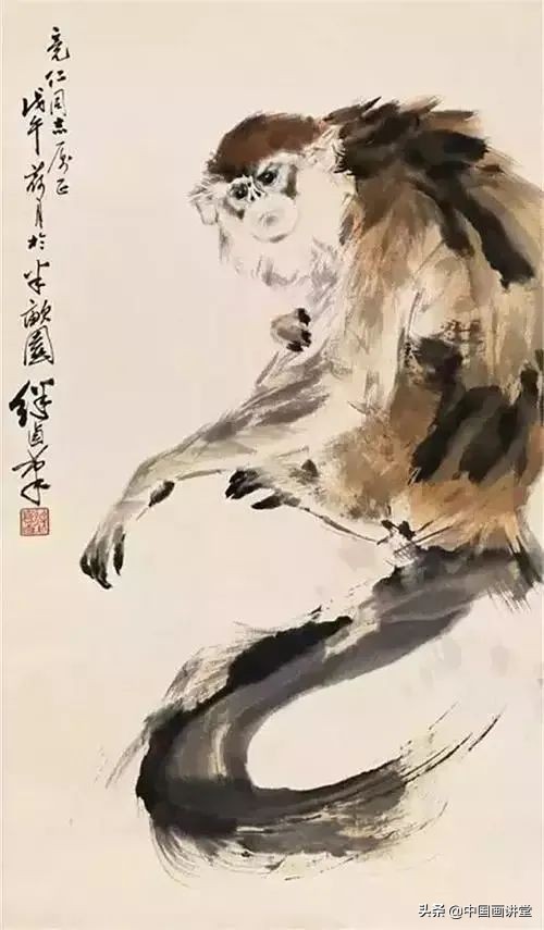国画猴子有多少画法,国画猴子教学