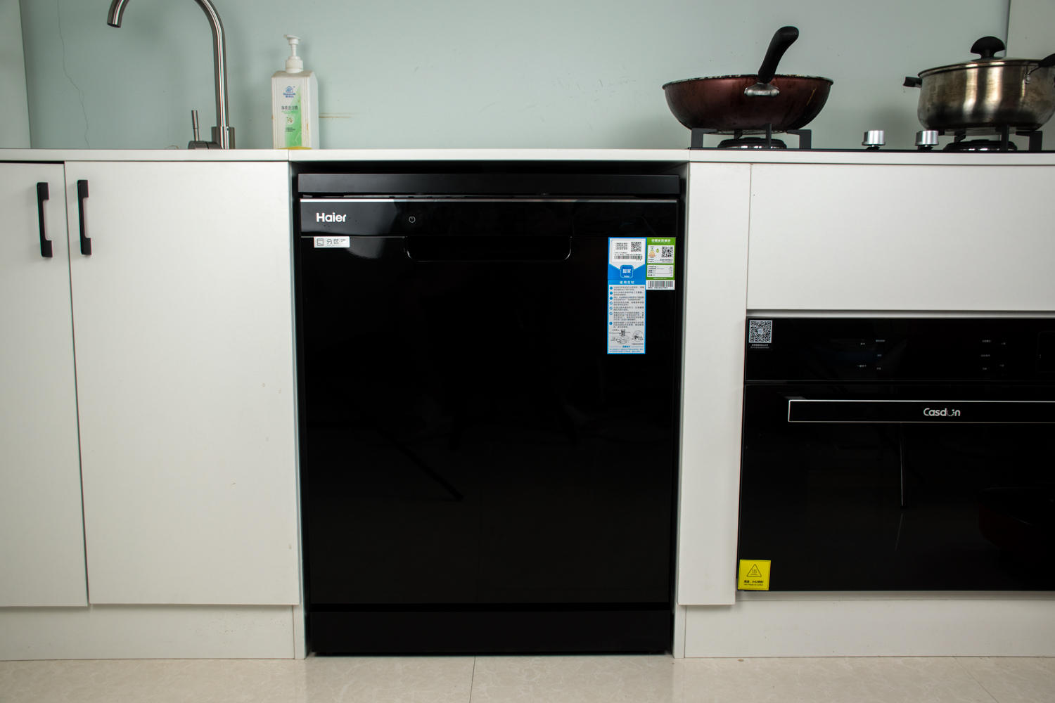 海尔洗碗机速洗与强力洗,海尔洗碗机hwy14-186bku1测评