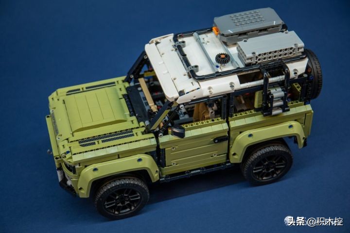 乐高路虎42110拼装详细过程,乐高路虎42110