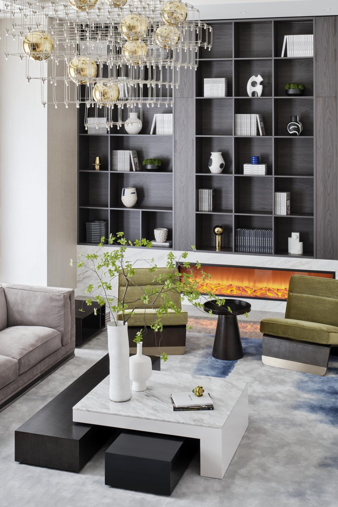 苏州度假型会所装修设计,意式轻奢会所设计