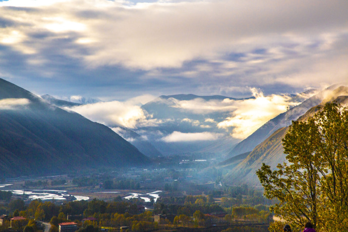 川西的绝美风光,新都桥光影世界