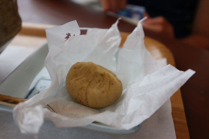 日式点心板栗包,只有这个季节才能吃到的美食,错过再等一年