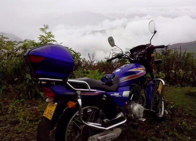 一个男人的摩托车,2019年嘉陵125cc摩托车