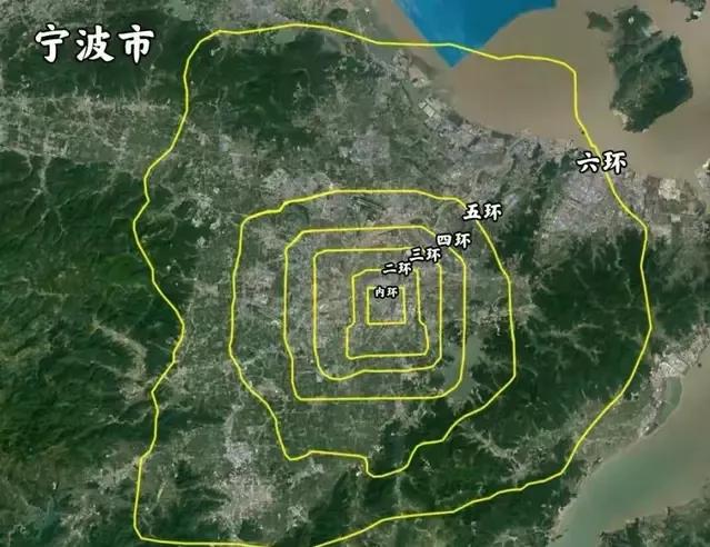 地级市和北京六环的发展对比,北京5环和广州外环面积对比