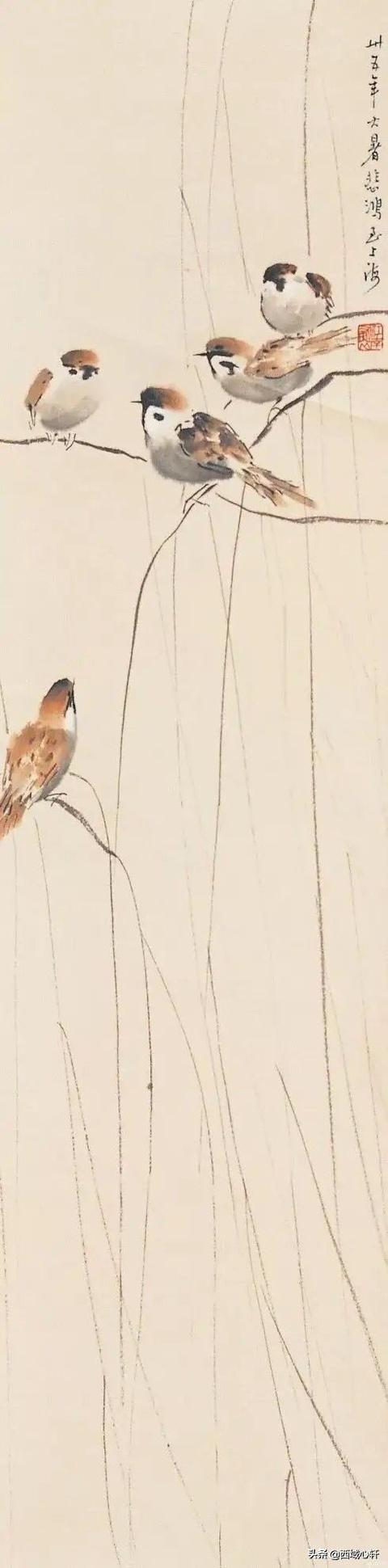 艺术家徐悲鸿资料,中国近代绘画之父徐悲鸿油画作品