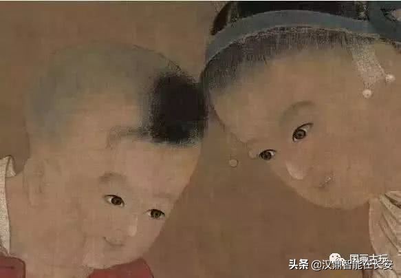 放大百倍，细看画里的古人是如何“眉目传情”，画的太细致啦