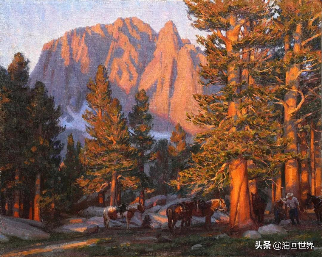 风景画又难又好看,一些好看的风景画光感强