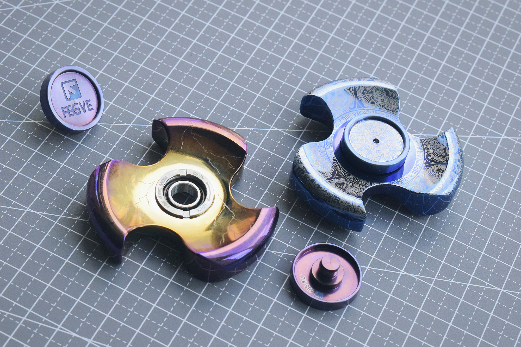 赏心悦目，转到停不下来！——斐戈FEGVE“胖三叶”指尖陀螺赏评