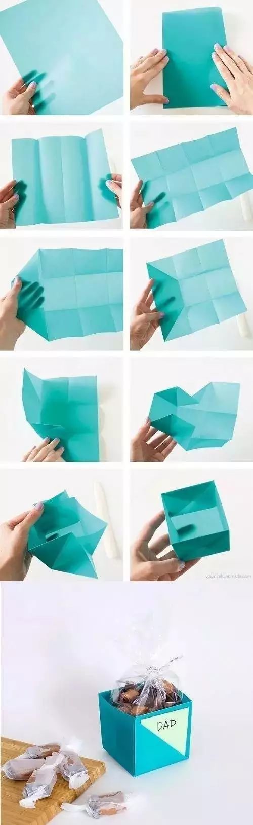 教师节礼物手工惊喜盒子,送给父亲的生日礼物手工惊喜盒子