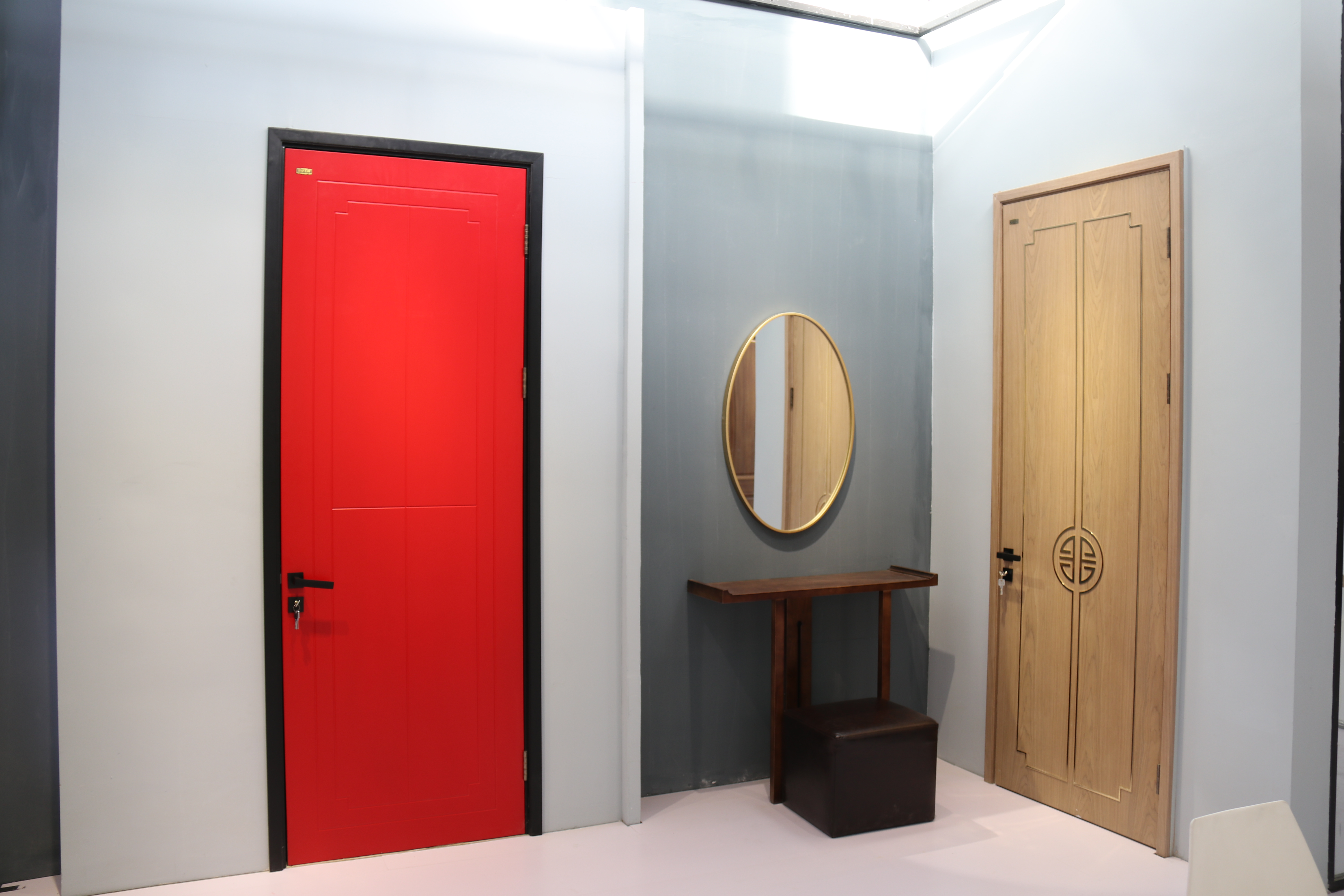 世纪王牌木门的新款,北京国际木门展