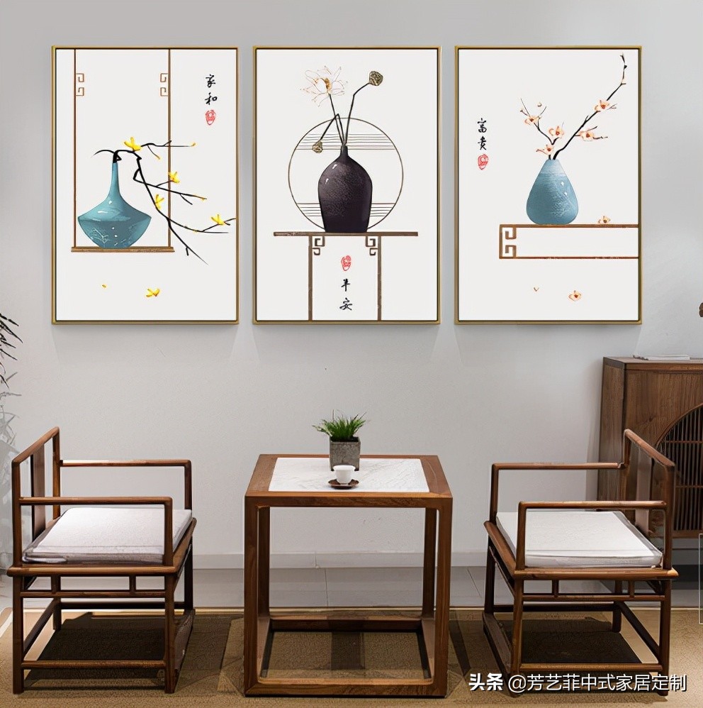 中式艺术挂画,中式字画挂画