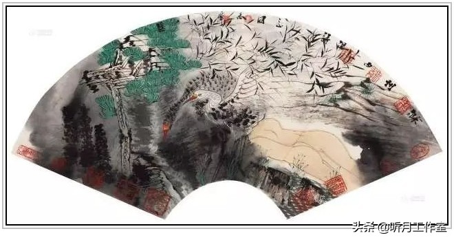 卢禹舜中国画欣赏,卢禹舜先生山水画创作