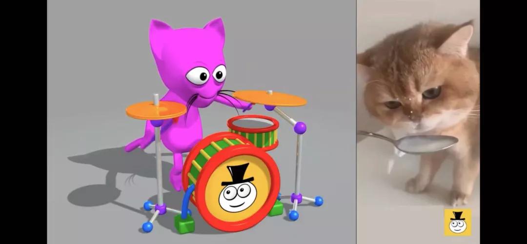 漂亮小奶猫喝奶,4只小奶猫吃豪华大餐