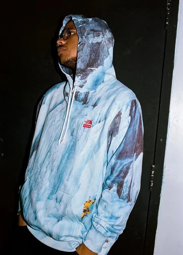 supreme北面联名fw18week3,supreme北面联名皮面