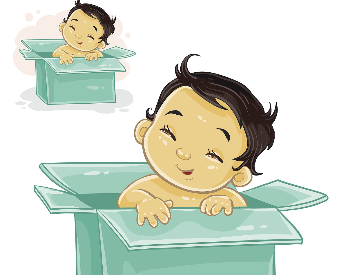 新生儿用品包装袋,婴儿包装盒