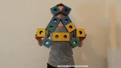 用折纸做多变魔方,用折纸叠的变形魔方