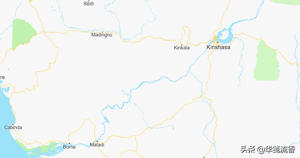 刚果河入海口急流,刚果河最凶猛的河段