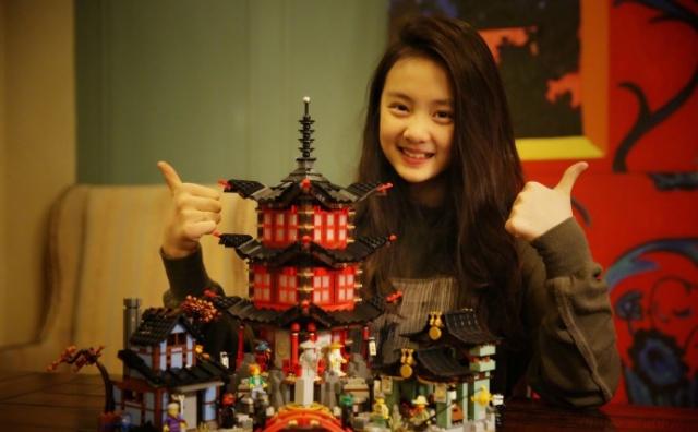 陆毅女儿贝儿和森碟视频,森碟和贝儿长大后照片