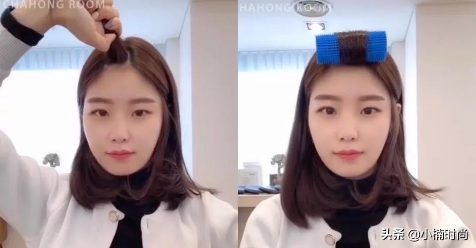 女士刘海发根吹蓬松全部教程,男生刘海扁塌如何让发根立起来