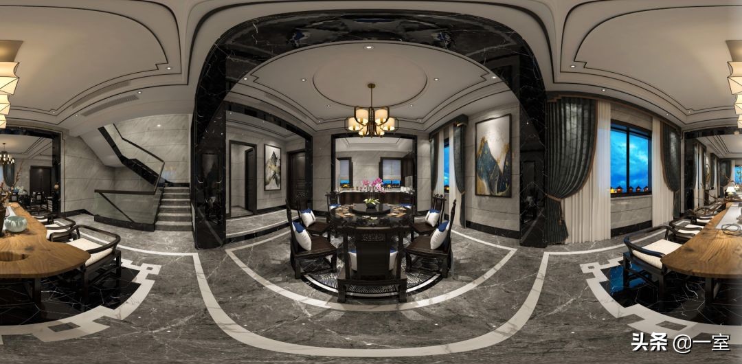 全景效果图最大的,如何出全景效果图