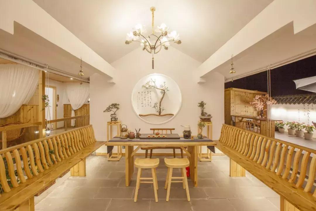 潮韵客栈,潮州古城民宿复古风格