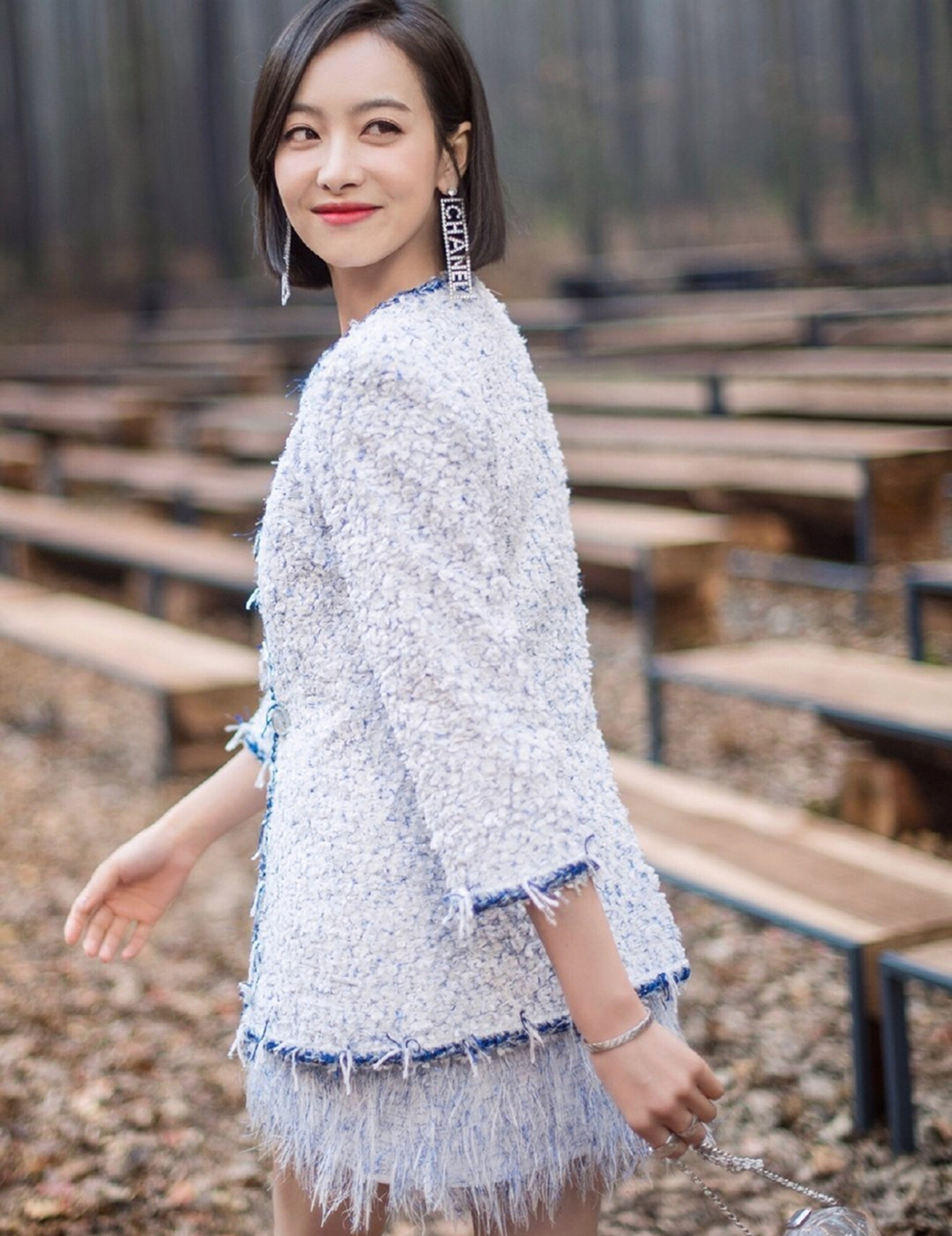 宋茜的时尚搭配真是太潮了,宋茜的裙装怎么穿才能显高级