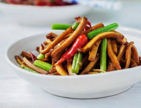鲜味豆腐干,怎么把豆腐干炒出饭店的味道