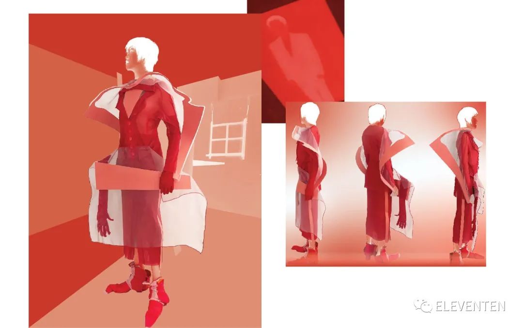 2020中央圣马丁CSM时尚BA本科毕业大秀#女装Womenswear