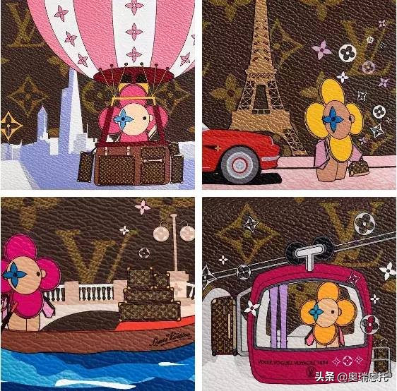 lv圣诞限定款白色,LV2019款圣诞款拼色包