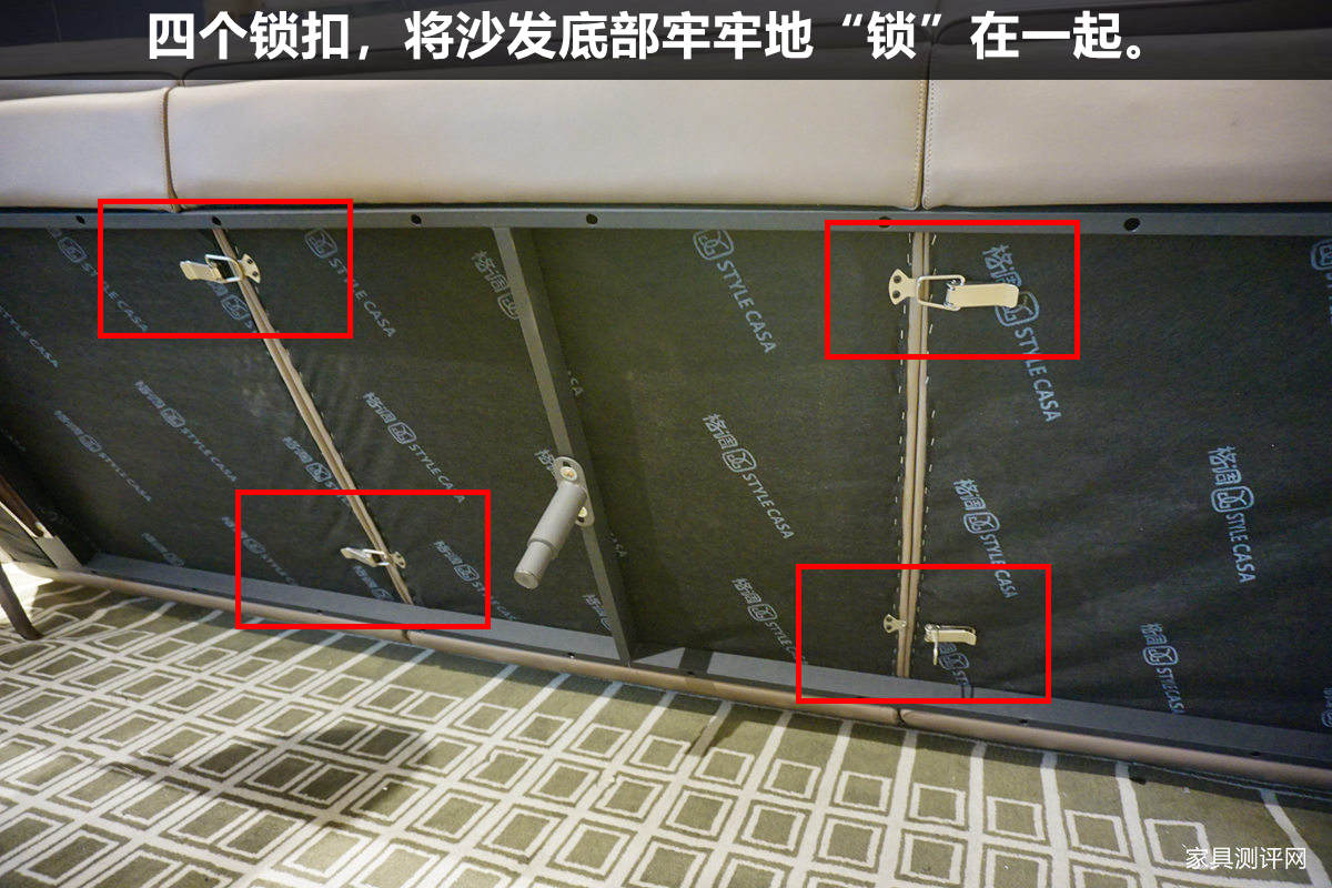 格调沙发测评：规整简约风，素雅的轻奢（时代系列：PS586）