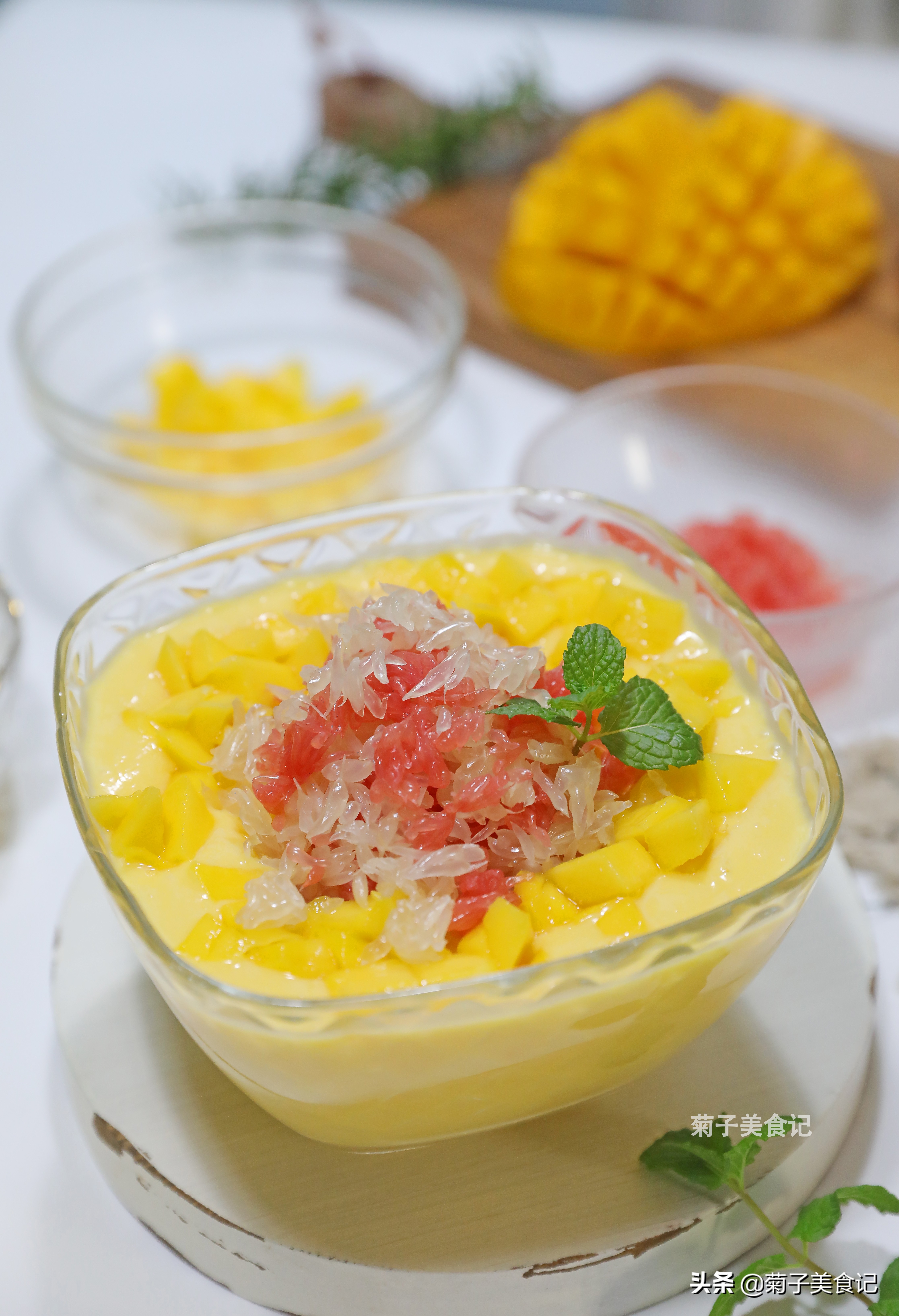 杨枝甘露自带仙气的港式甜品,港式杨枝甘露的做法