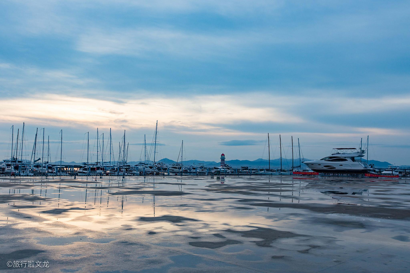 三亚的清晨和晚上,三亚的黄昏美不胜收