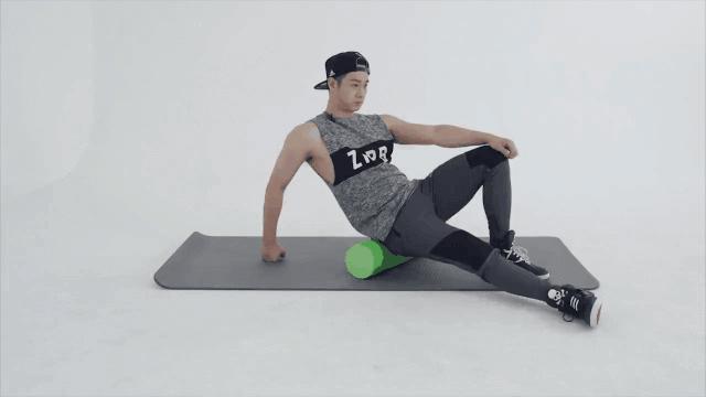 肌肉拉伸不能回弹,训练后放松筋膜再拉伸