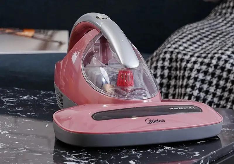 吸力大静音除螨仪美的,除螨仪美的粉色