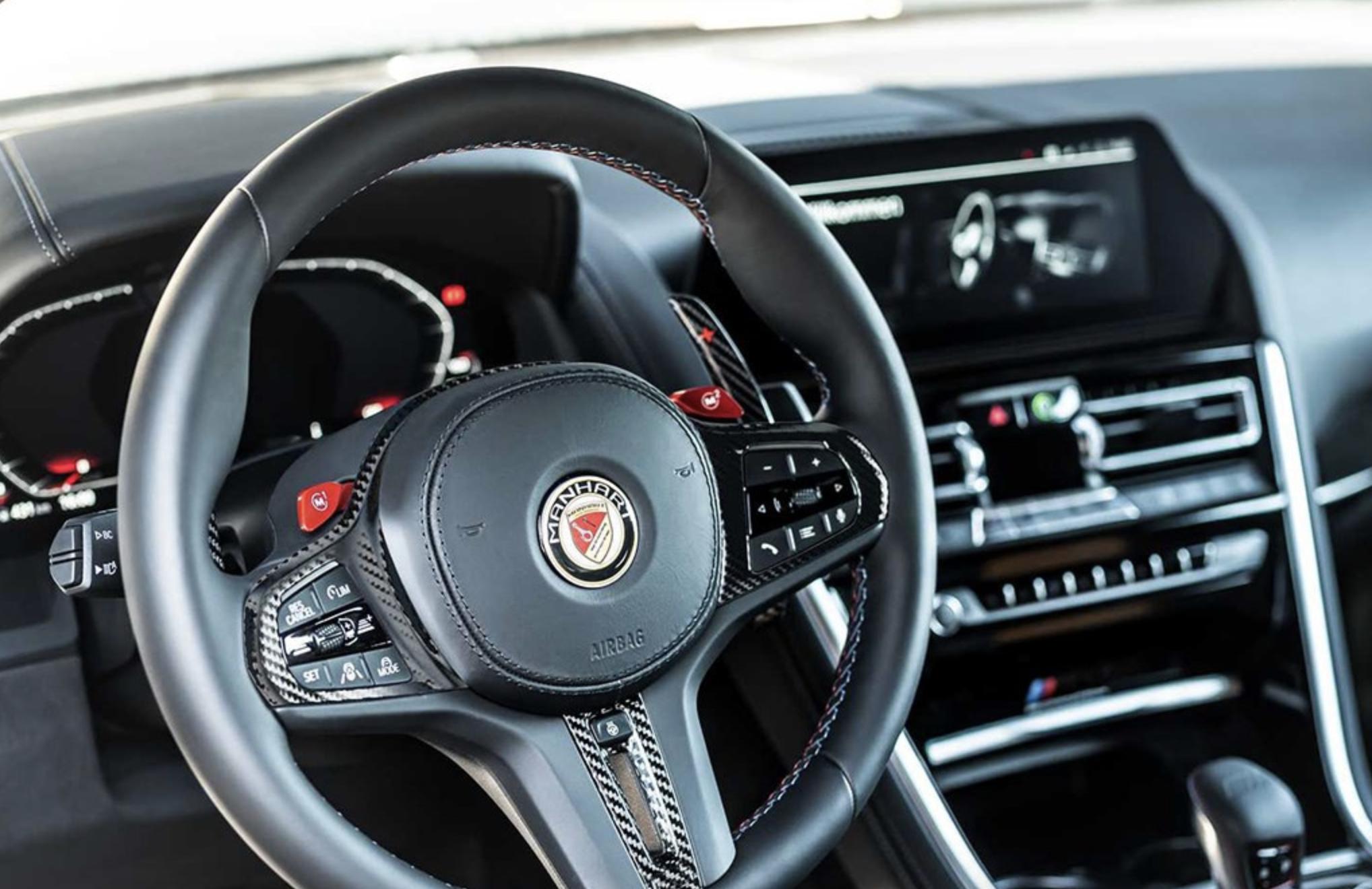 宝马m8四门轿跑爆改,宝马m8manhart改装版