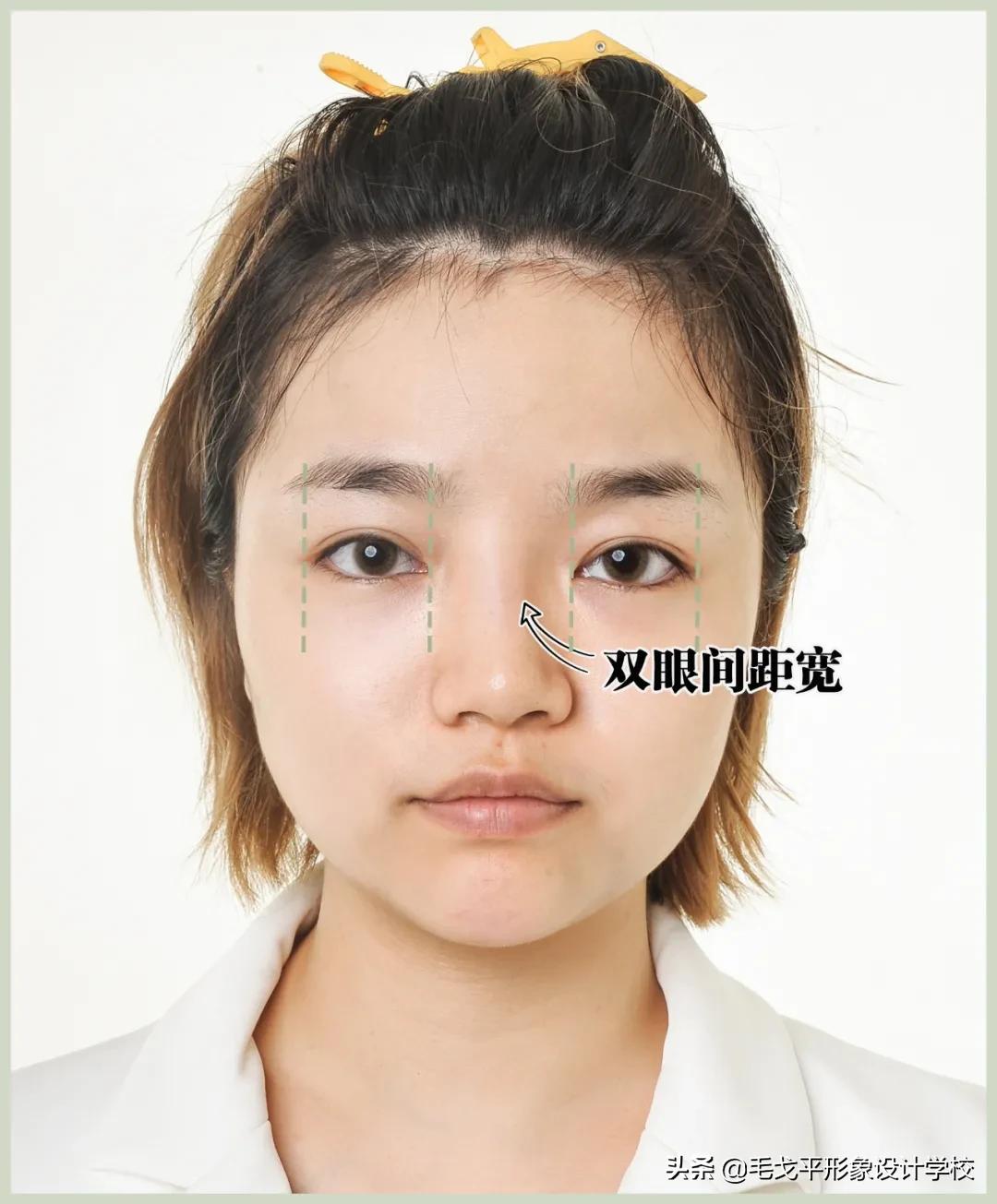 宽眼距塌鼻梁如何靠化妆逆袭？