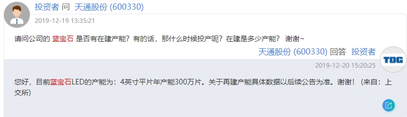 天通股份2018年快报,天通股份有利好消息吗