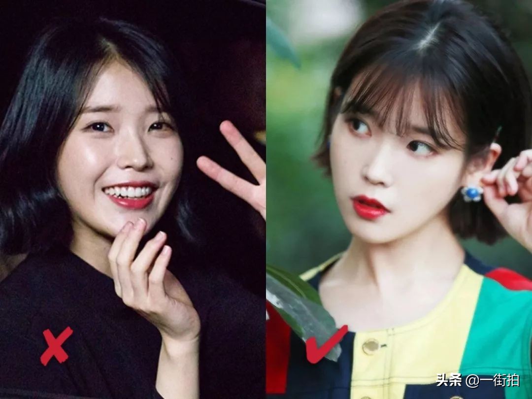 朴信惠好看还是iu好看,朴信惠空气刘海学生造型