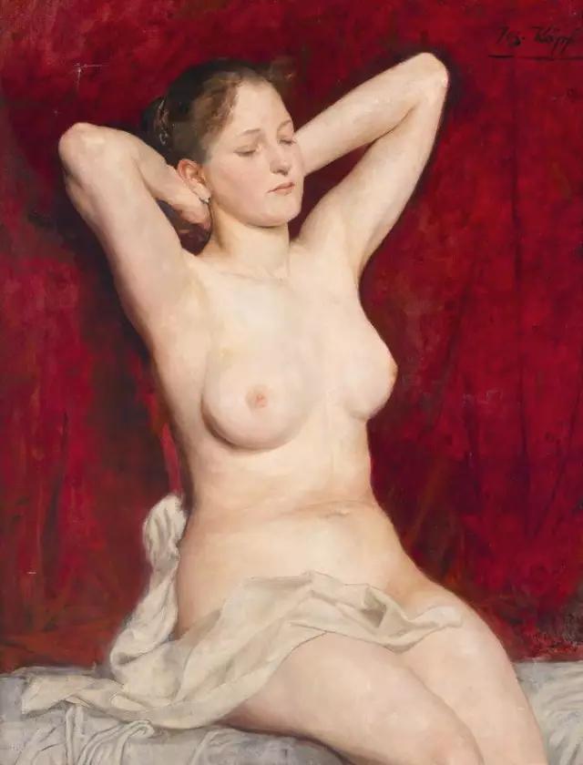 人体油画！健康与美丽需要纯净的色彩，希腊留给人类的宝贵遗产