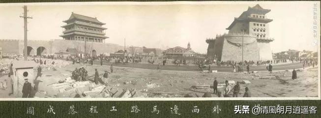 1915年改造前门，谁把箭楼变成了不中不西的怪物