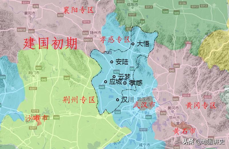 孝感行政区划最新消息,湖北省孝感市行政区划图