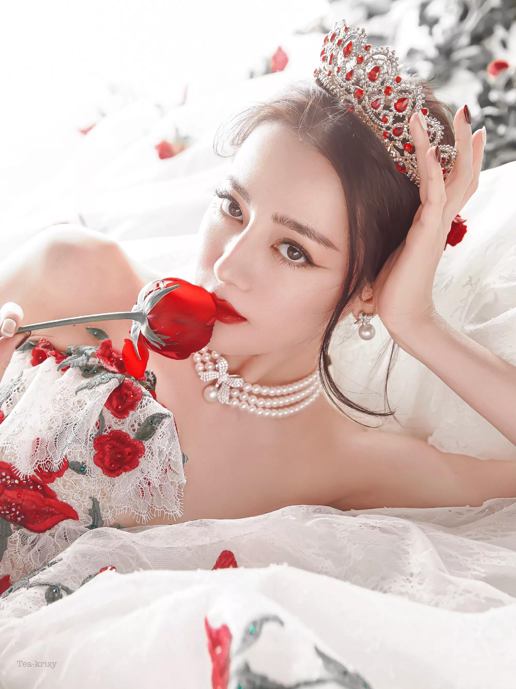 迪丽热巴玫瑰庄园的造型,迪丽热巴玫瑰庄园照片