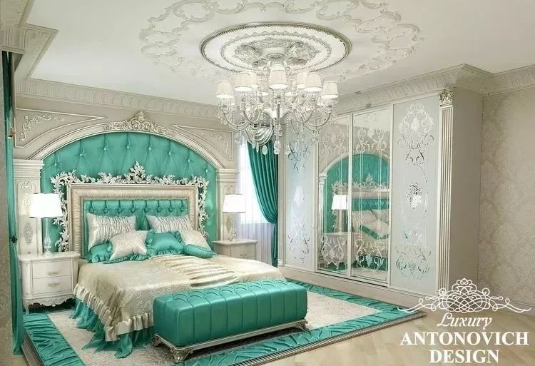 别墅客厅窗帘最新款式效果图,2020别墅窗帘