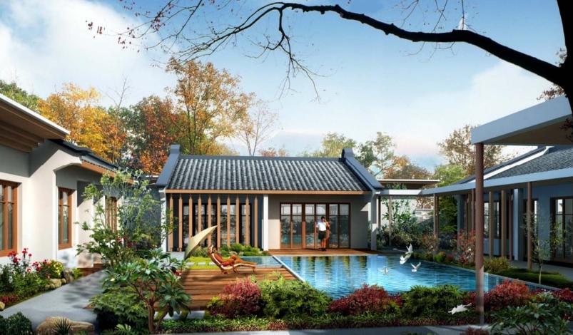 云南玉溪象鼻山温泉度假村,玉溪华宁县象鼻温泉山庄