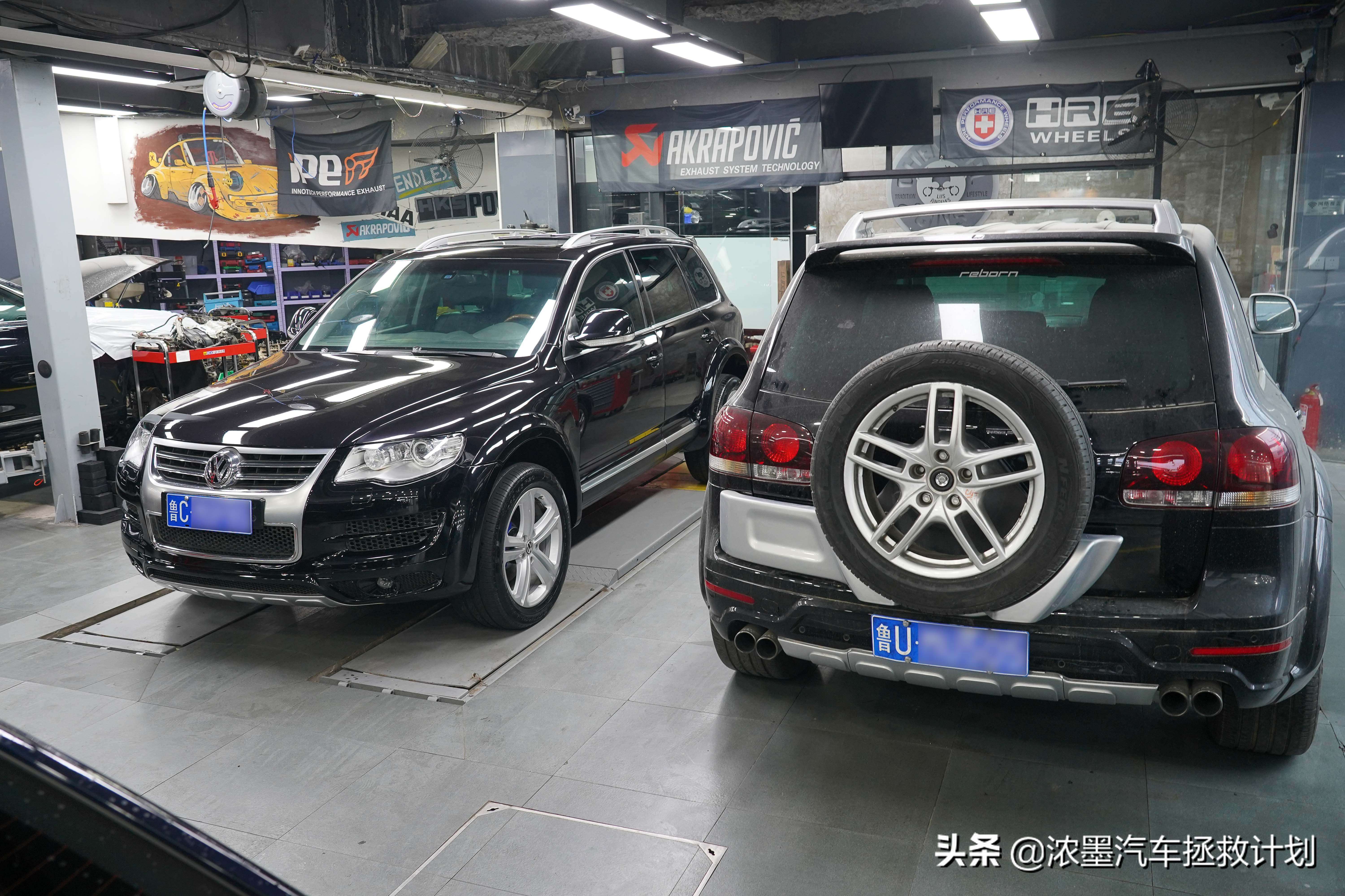 09款途锐全车修复翻新,完美修复一台即将报废的途锐